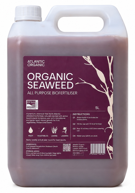 Atlantic Organic 5L Organic Seaweed Fertiliser on white background