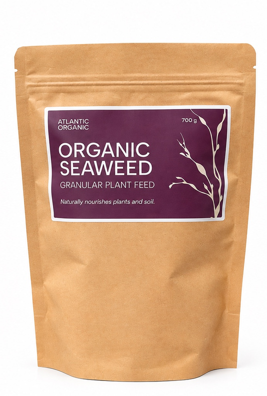 Atlantic Organic 700g Granular Seaweed Plant Feed on white background